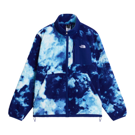 The North Face Men's Yumiori Off-Peak Printed Full-Zip Fleece Jacket Bold Blue Granitic Rock / X-Small - 53 Degrees North