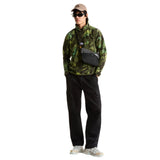 The North Face Men's Novelty Logo Glacier Printed 1/4-Zip Fleece New Taupe Green Yosemite / X Small - 53 Degrees North