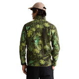 The North Face Men's Novelty Logo Glacier Printed 1/4-Zip Fleece New Taupe Green Yosemite / X Small - 53 Degrees North
