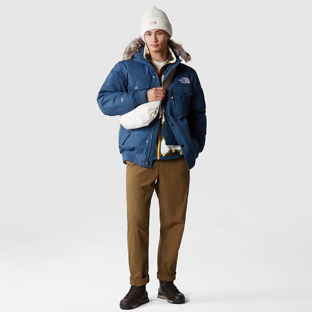 The North Face Men's Gotham Jacket #color_shady-blue