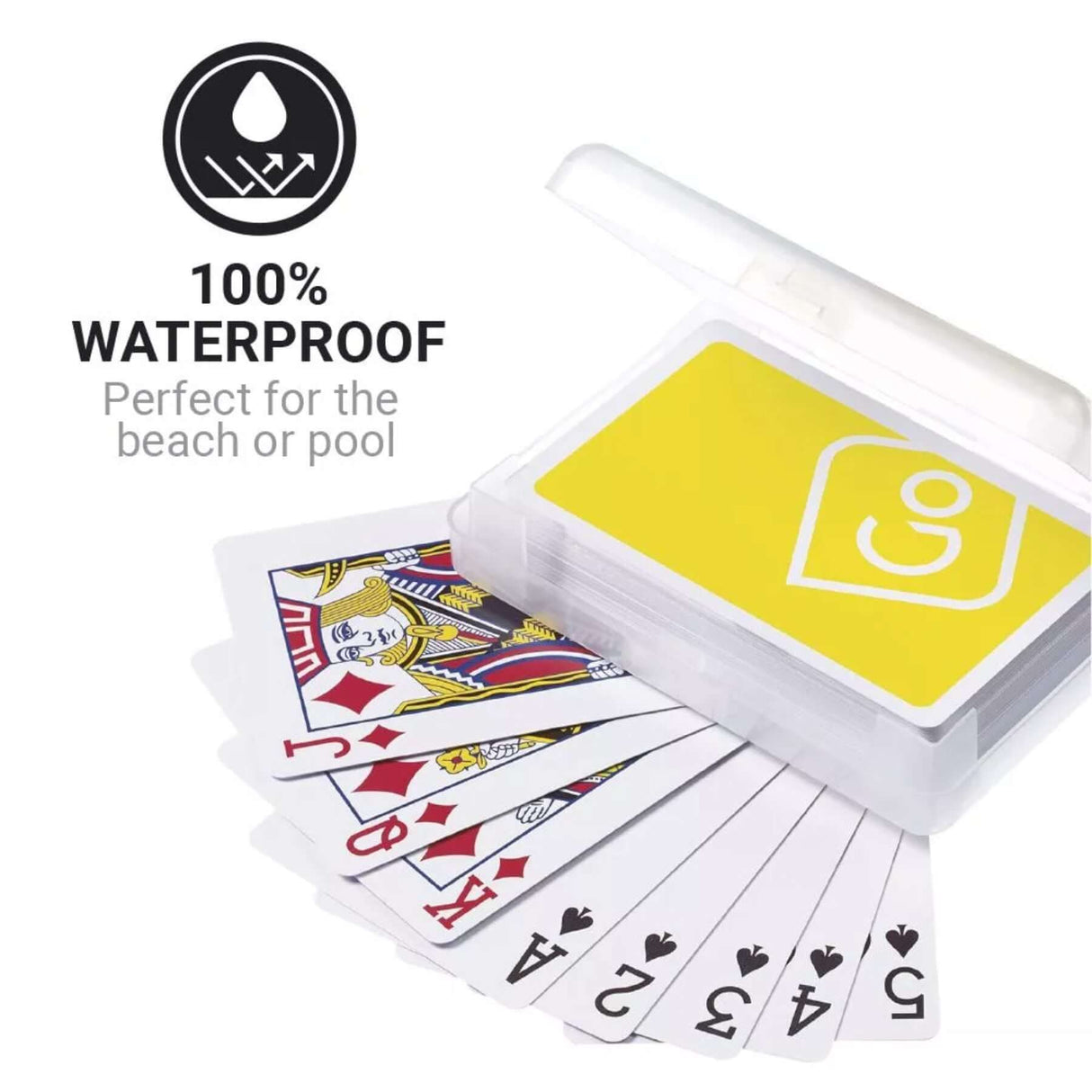 Go Travel Waterproof Playing Cards Default Title #- 53 Degrees North 