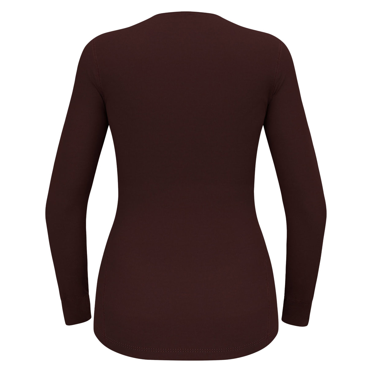 ODLO Women's Active Warm Eco Baselayer Top Fudge / X-Small-Fudge / Small-Fudge / Medium-Fudge / Large-Fudge / X-Large #- 53 Degrees North 