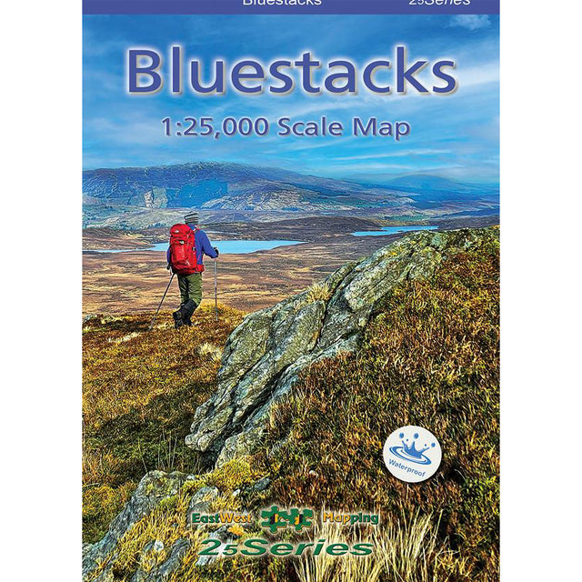 EastWest Mapping Bluestacks Waterproof Map Default Title #- 53 Degrees North 