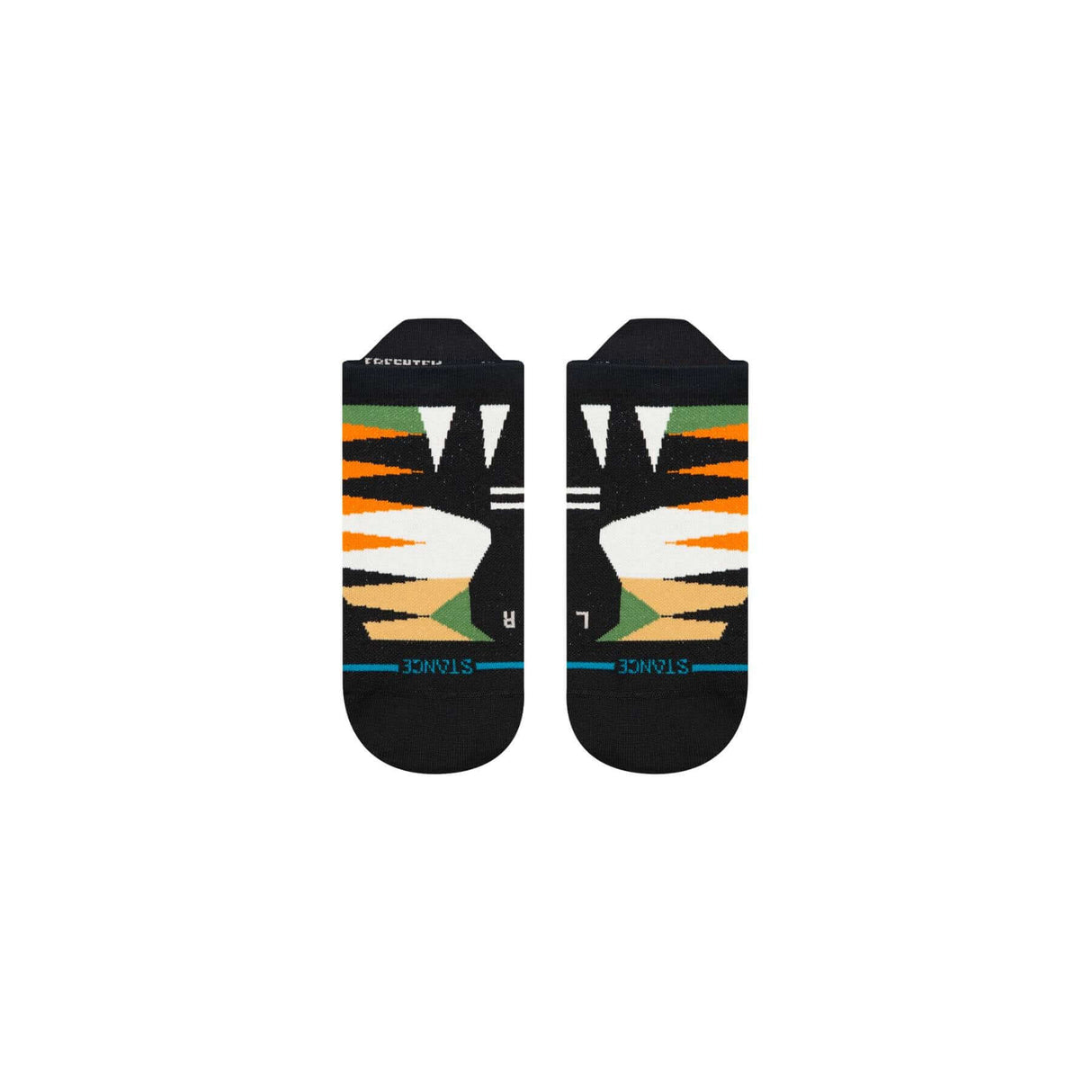 Stance Comb Through Ultra Tab Running Socks Green / Medium (UK 5.5-8)-Green / Large (UK 8.5-11.5) #- 53 Degrees North 