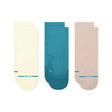 Stance Butter Light Quarter Socks - 3 Pack Butter / Medium (UK 5.5-8)-Butter / Large (UK 8.5-11.5) #- 53 Degrees North 
