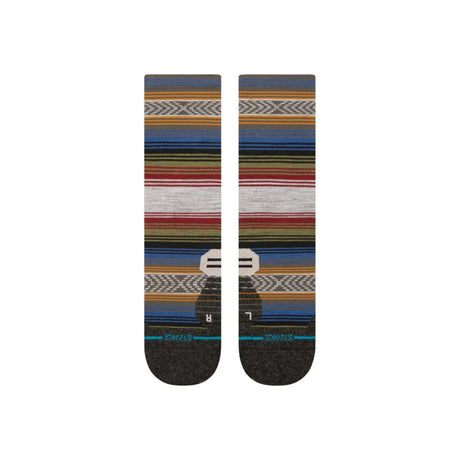 Stance Light Wool Crew Socks Black/Red / Medium (UK 5.5-8)-Black/Red / Large (UK 8.5-11.5)-Cobalt Blue / Medium (UK 5.5-8)-Cobalt Blue / Large (UK 8.5-11.5) #- 53 Degrees North 