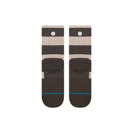 Stance Stack It Up Light Crew Socks Washed Black / Medium (UK 5.5-8)-Washed Black / Large (UK 8.5-11.5) #- 53 Degrees North 