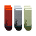 Stance Speedy Light Crew Socks - 3 Pack Multi / Medium (UK 5.5-8)-Multi / Large (UK 8.5-11.5) #- 53 Degrees North 