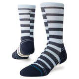 Stance Zippin Light Crew Socks Iceblue / Large (UK 8.5-11.5) #- 53 Degrees North 