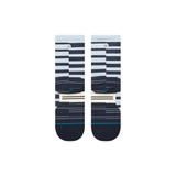 Stance Zippin Light Crew Socks Iceblue / Large (UK 8.5-11.5) #- 53 Degrees North 
