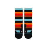 Stance Electric Ave Mid Crew Socks Multi / Medium (UK 5.5-8)-Multi / Large (UK 8.5-11.5) #- 53 Degrees North 