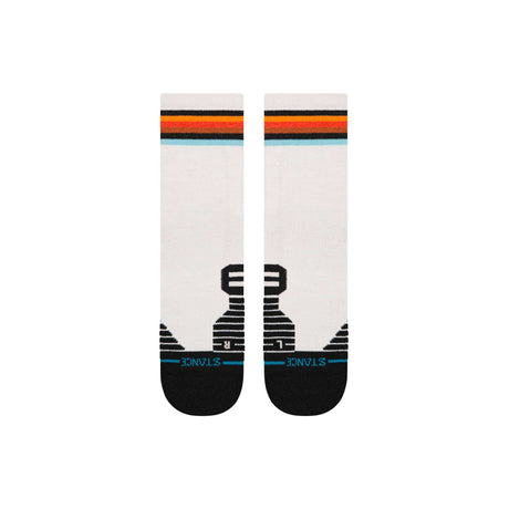 Stance Vindicated Mid Wool Crew Socks Light Heather / Medium (UK 5.5-8)-Light Heather / Large (UK 8.5-11.5) #- 53 Degrees North 