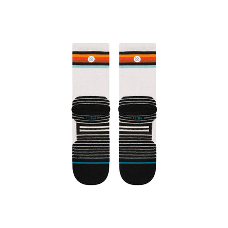Stance Vindicated Mid Wool Crew Socks Light Heather / Medium (UK 5.5-8)-Light Heather / Large (UK 8.5-11.5) #- 53 Degrees North 