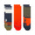 Stance Route Mid Crew Socks - 3 Pack Navy / Medium (UK 5.5-8)-Navy / Large (UK 8.5-11.5) #- 53 Degrees North 
