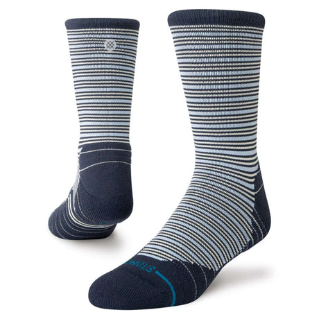 Stance Shimmy Mid Crew Socks Navy / Medium (UK 5.5-8)-Navy / Large (UK 8.5-11.5) #- 53 Degrees North 