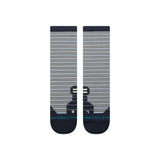 Stance Shimmy Mid Crew Socks Navy / Medium (UK 5.5-8)-Navy / Large (UK 8.5-11.5) #- 53 Degrees North 