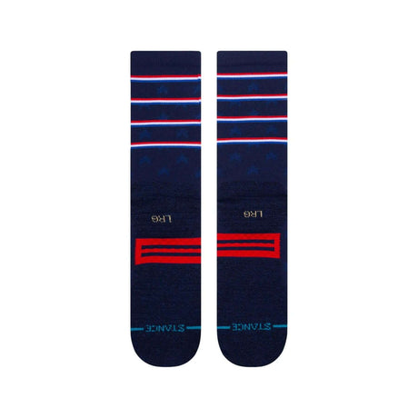 Stance Independence Crew Socks Navy / Medium (UK 5.5-8)-Navy / Large (UK 8.5-11.5) #- 53 Degrees North 