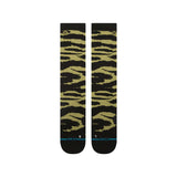 Stance Creeky Meadow Ultralight Wool Snow Socks Black / Medium (UK 5.5-8)-Black / Large (UK 8.5-11.5) #- 53 Degrees North 