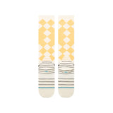 Stance Dymound Ultralight Wool Snow Socks Cream / Small (UK 3-5.5)-Cream / Medium (UK 5.5-8) #- 53 Degrees North 