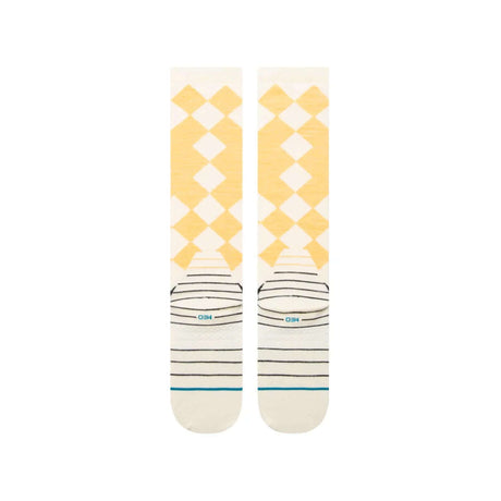 Stance Dymound Ultralight Wool Snow Socks Cream / Small (UK 3-5.5)-Cream / Medium (UK 5.5-8) #- 53 Degrees North 