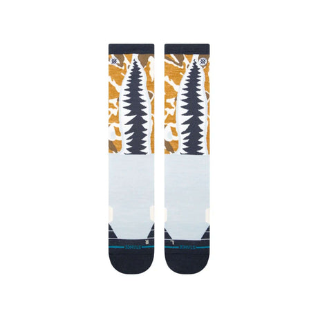 Stance Warbird Ultralight Wool Snow Socks Iceblue / Medium (UK 5.5-8)-Iceblue / Large (UK 8.5-11.5) #- 53 Degrees North 
