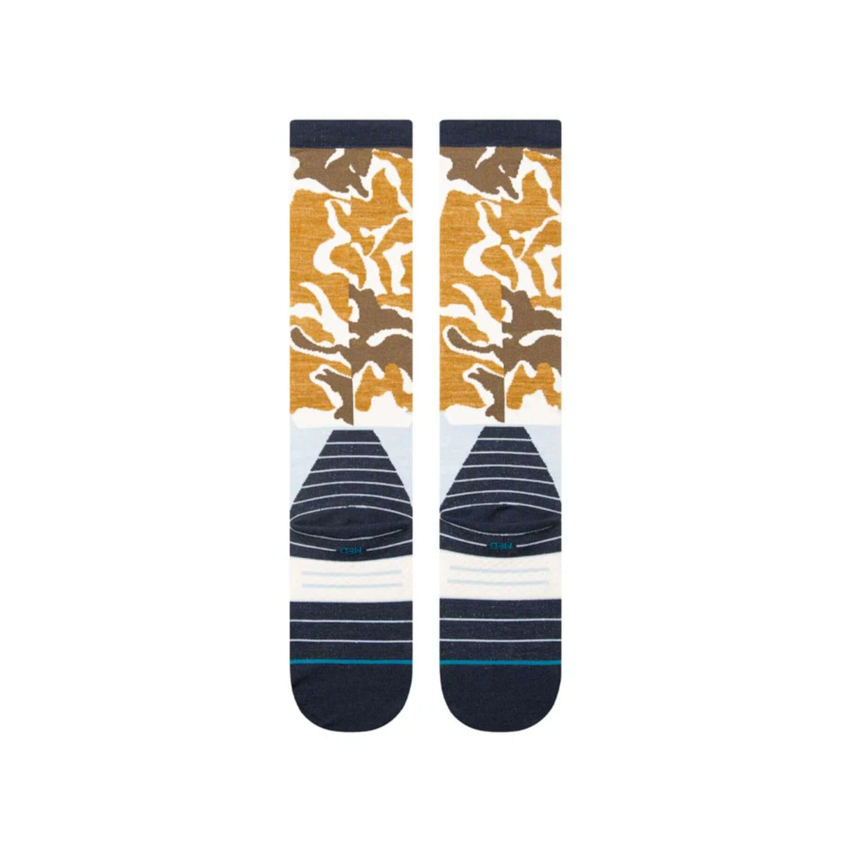Stance Warbird Ultralight Wool Snow Socks Iceblue / Medium (UK 5.5-8)-Iceblue / Large (UK 8.5-11.5) #- 53 Degrees North 