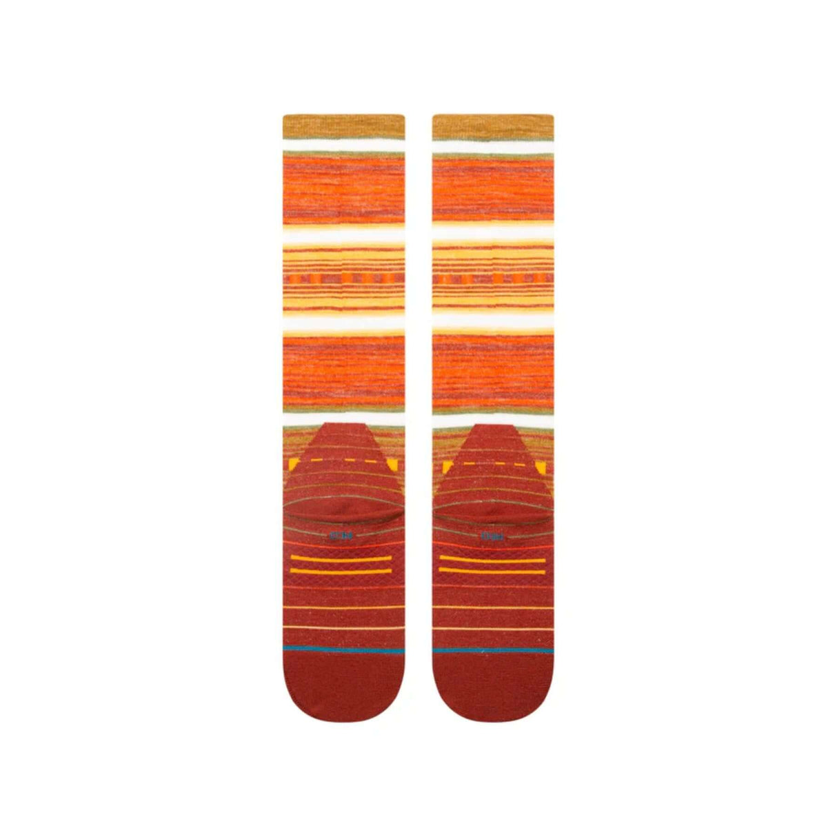 Stance Windy Pine Ultralight Wool Snow Socks Multi / Medium (UK 5.5-8)-Multi / Large (UK 8.5-11.5) #- 53 Degrees North 