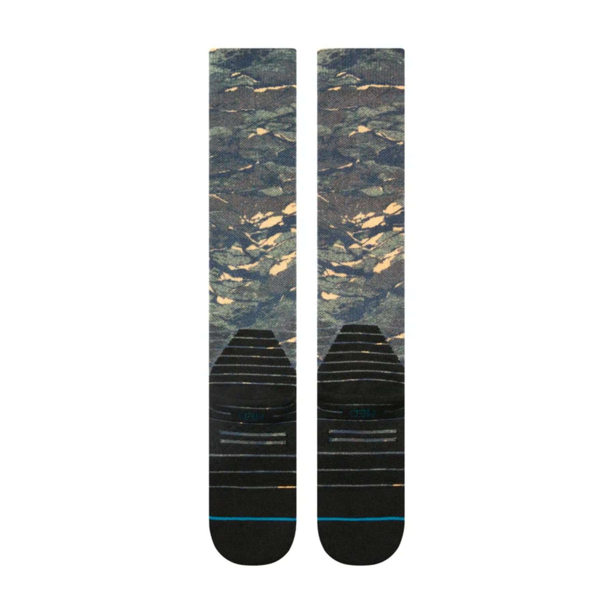 Stance Rompin Mid Poly Snow Socks Camo / Medium (UK 5.5-8)-Camo / Large (UK 8.5-11.5) #- 53 Degrees North 