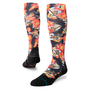 Stance Torque Mid Poly Snow Socks Black / Medium (UK 5.5-8)-Black / Large (UK 8.5-11.5) #- 53 Degrees North 