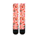 Stance Tubeular Mid Poly Snow Socks Tomato / Medium (UK 5.5-8)-Tomato / Large (UK 8.5-11.5) #- 53 Degrees North 