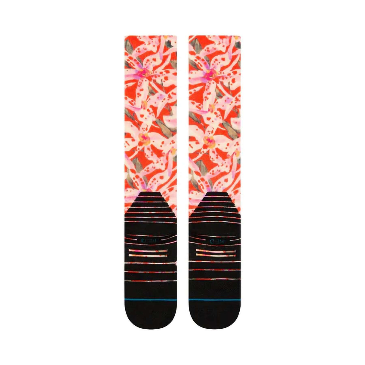 Stance Tubeular Mid Poly Snow Socks Tomato / Medium (UK 5.5-8)-Tomato / Large (UK 8.5-11.5) #- 53 Degrees North 