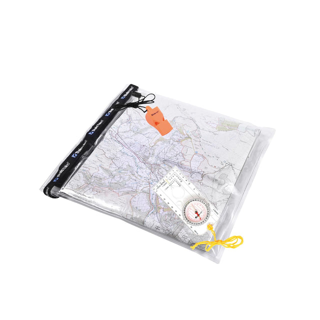 Trekmates Dry Map Case Set Clear #- 53 Degrees North 