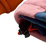 Passenger Women's Alexander 2.0 Hooded Polar Fleece Pullover Dark Denim/Sunset Orange / X-Small-Dark Denim/Sunset Orange / Small-Dark Denim/Sunset Orange / Medium-Dark Denim/Sunset Orange / Large-Dark Denim/Sunset Orange / X-Large #- 53 Degrees North 