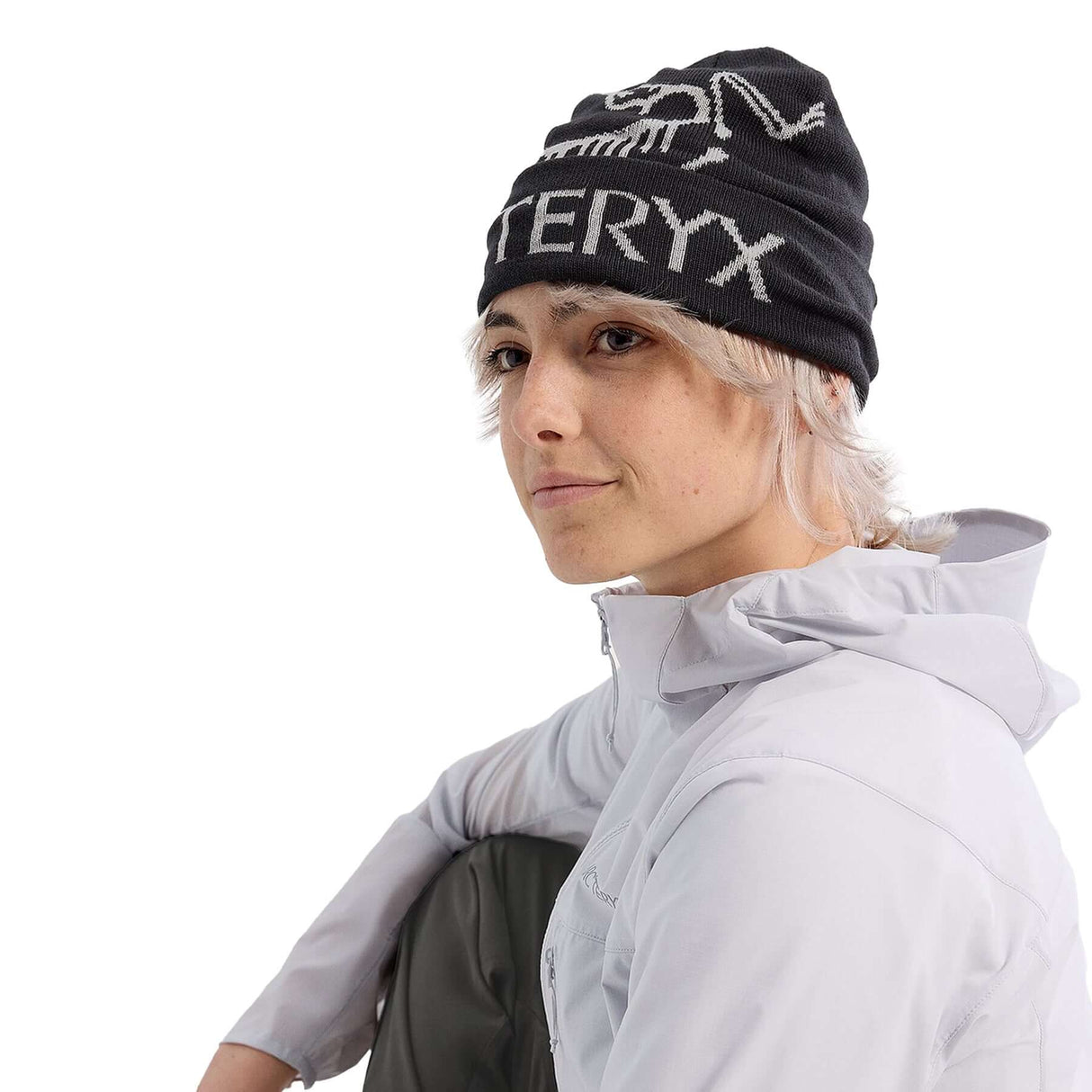 Arc'teryx Bird Word Toque 24K Black-Alpine Rose/Bliss-Orca - 53 Degrees North 