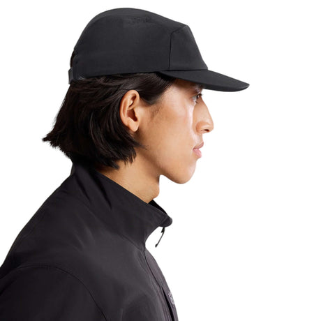 Arc'teryx Gamma 5 Panel Hat Black/Arctic Silk / Small/Medium-Black/Arctic Silk / Large/X-Large - 53 Degrees North 