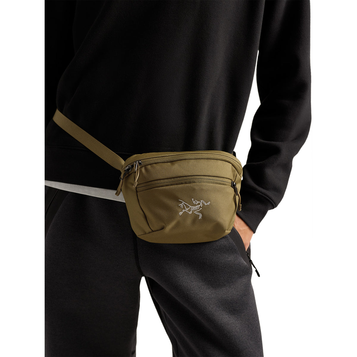 Arc'teryx Mantis 1 Waist Pack 24K Black - 53 Degrees North