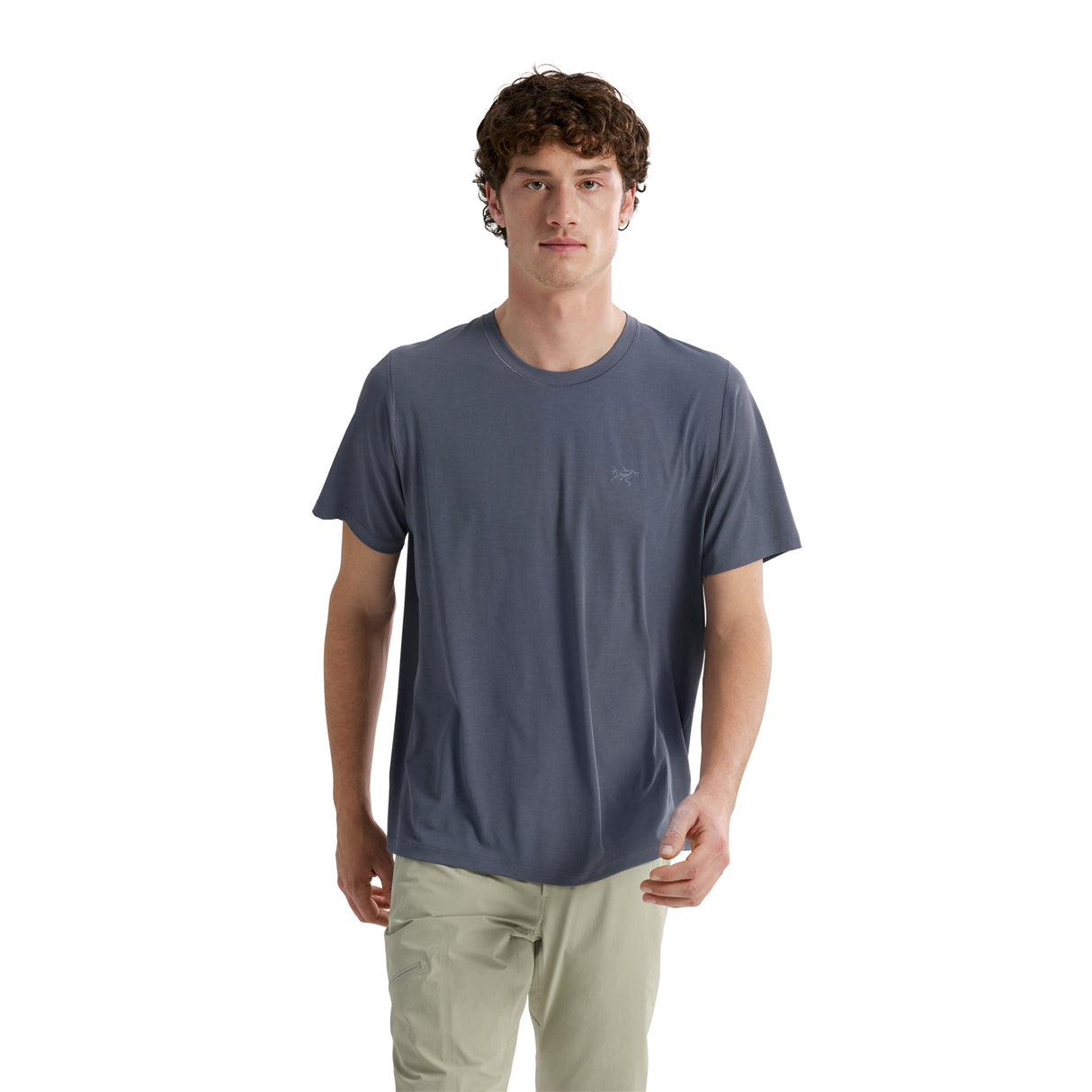 Arc'teryx Men's Cormac Crew T-Shirt Dark Stratus / Small-Dark Stratus / Medium-Dark Stratus / Large-Dark Stratus / X-Large-Black / Small - 53 Degrees North 