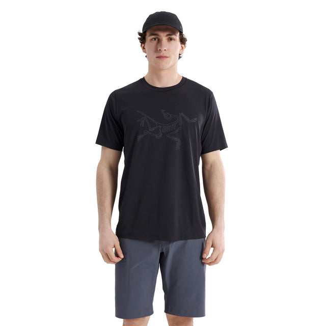 Arc'teryx Men's Cormac Logo T-Shirt Black / Small-Black / Medium-Black / Large-Black / X-Large - 53 Degrees North 