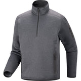 Arc'teryx Men's Covert 1/2 Zip Black Heather / Small - 53 Degrees North
