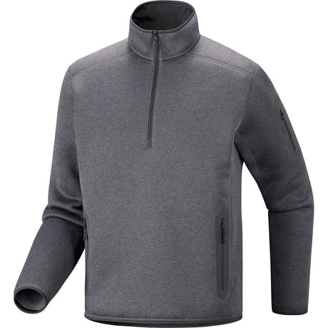 Arc'teryx Men's Covert 1/2 Zip Black Heather / Small - 53 Degrees North