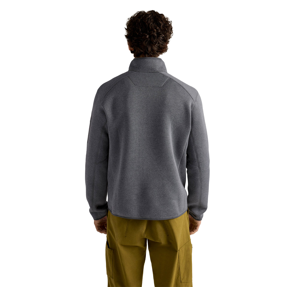 Arc'teryx Men's Covert 1/2 Zip Black Heather / Small - 53 Degrees North