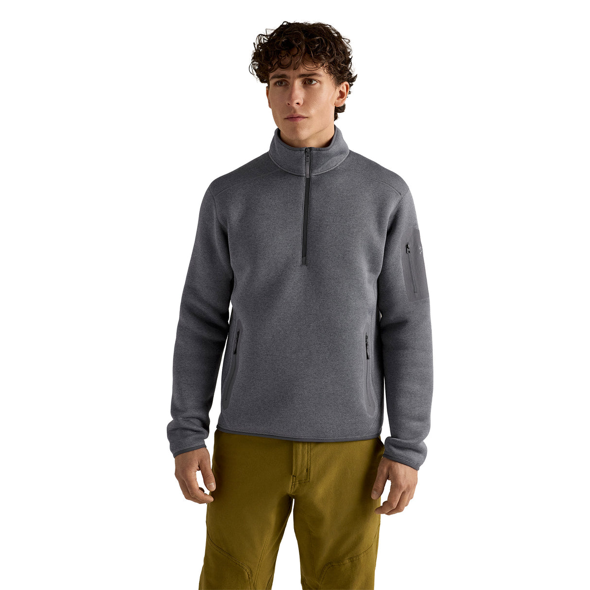 Arc'teryx Men's Covert 1/2 Zip Void Heather / Small - 53 Degrees North