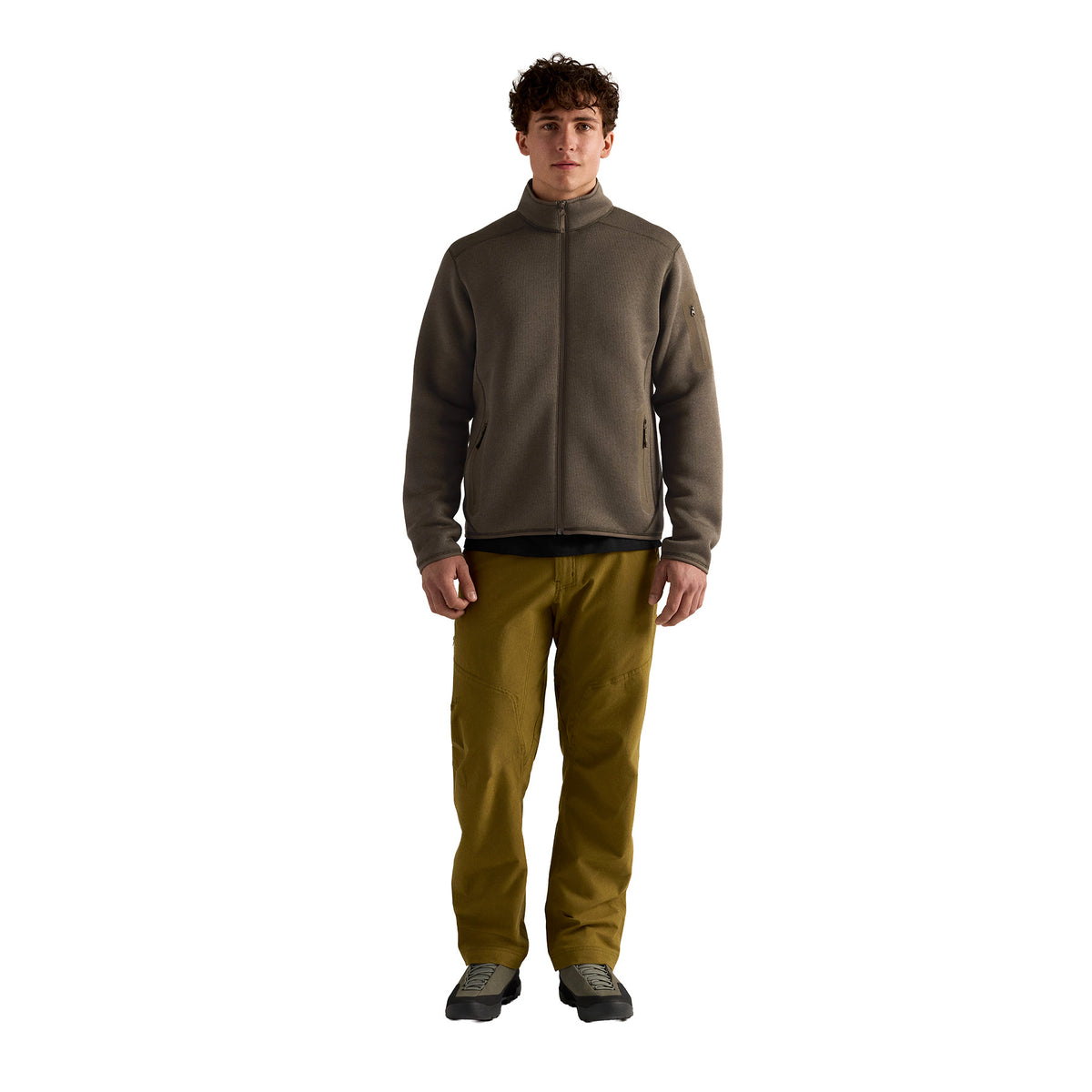 Arc'teryx Men's Covert Cardigan Mongoose Heather / Small - 53 Degrees North