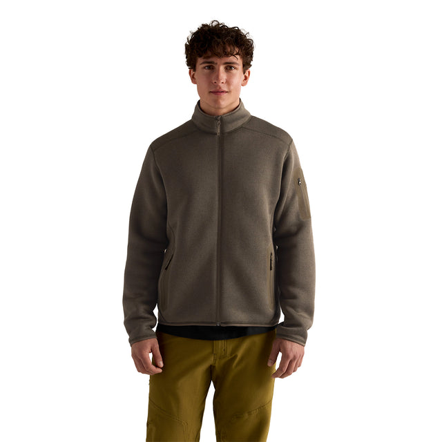 Arc'teryx Men's Covert Cardigan Mongoose Heather / Small - 53 Degrees North