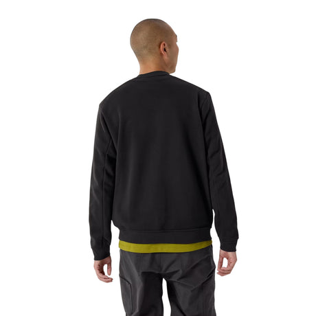 Arc'teryx Men's Emblem Fleece Crew Black / Small-Black / Medium-Black / Large-Black / X-Large-Habitat / Small - 53 Degrees North 