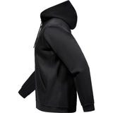 Arc'teryx Men's Emblem Fleece Full Zip Hoodie Black / Small-Black / Medium-Black / Large-Black / X-Large - 53 Degrees North 
