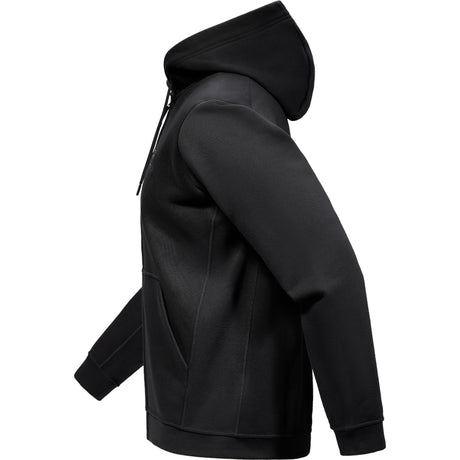 Arc'teryx Men's Emblem Fleece Full Zip Hoodie Black / Small-Black / Medium-Black / Large-Black / X-Large - 53 Degrees North 