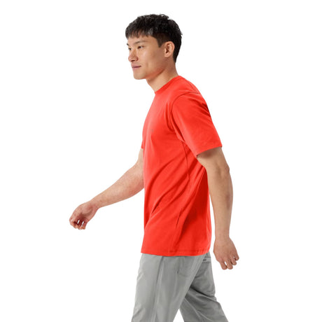 Arc'teryx Men's Kragg SL Cotton Bird Word T-Shirt Dynasty/Mars / Small-Dynasty/Mars / Medium-Dynasty/Mars / Large-Dynasty/Mars / X-Large - 53 Degrees North 