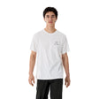 Arc'teryx Men's Kragg SL Cotton Bird Word T-Shirt Alpine Blue/Stone Red / Small-Alpine Blue/Stone Red / Medium-Alpine Blue/Stone Red / Large-Alpine Blue/Stone Red / X-Large-24K Black / Small - 53 Degrees North 