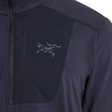 Arc'teryx Men's Rho LT Zip Neck Black Sapphire / Small-Black Sapphire / Medium-Black Sapphire / Large-Black Sapphire / X-Large - 53 Degrees North 
